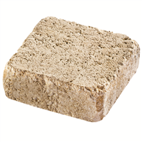 Pavé béton décoratif vieilli - Médiéval - Paille - 16 CM x 16 CM - 60 MM