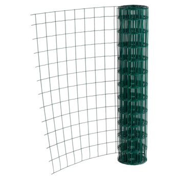 Grillage souple Dirickx Axial - Vert RAL 6005 - maille de 100 x 75 mm - rouleau de 1,50 M x 25,00 M