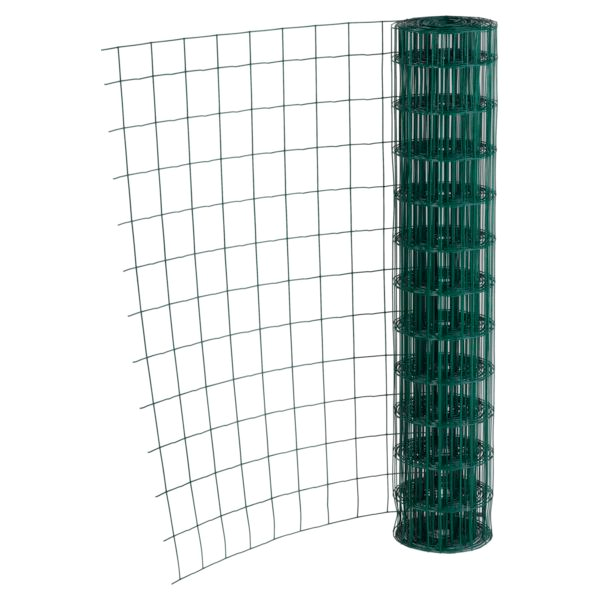 Grillage souple Dirickx Axial - Vert RAL 6005 - maille de 100 x 75 mm - rouleau de 1,50 M x 25,00 M