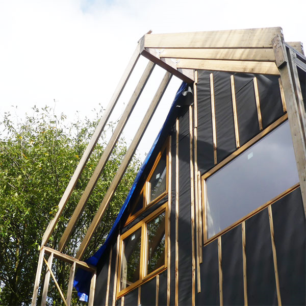 Écran pare-pluie respirant HPV Multivap UV+ pour bardage claire-voie - rouleau de 1,50 x 50 m