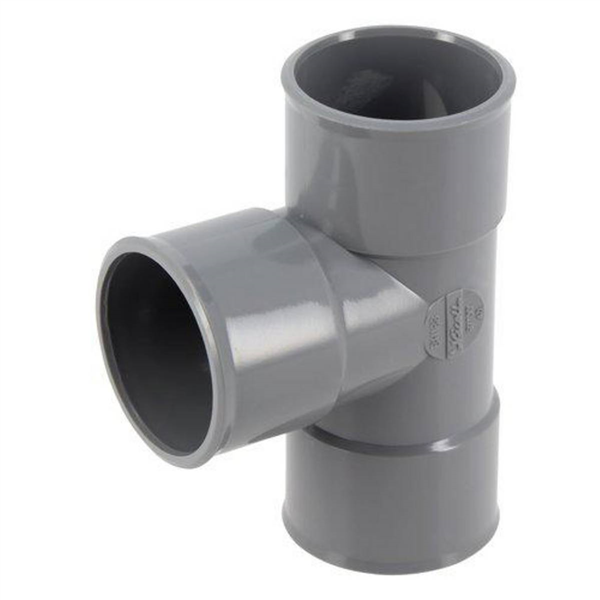 Culotte PVC à coller Femelle - Femelle 87° Diamètre 40 mm