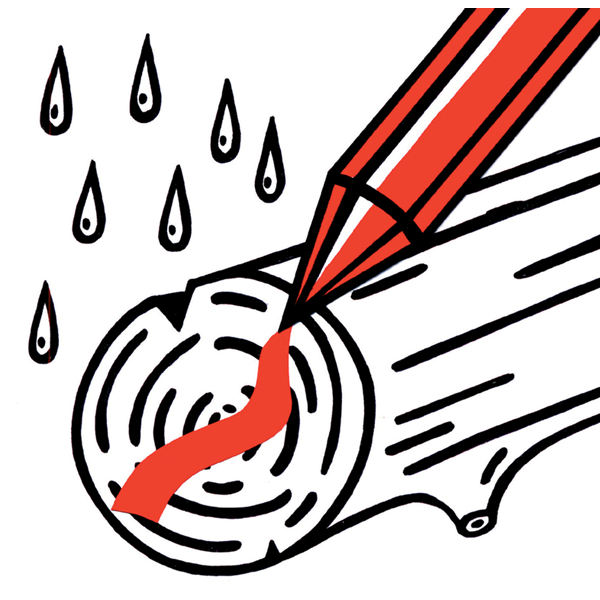 Crayon de maçon ovale Profi 331 Lyra 10H longueur 30 cm