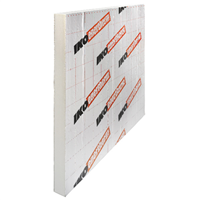 Panneau isolant pour toiture-terrasse en béton et bois - IKO enertherm ALU XL PRO - R=4,60 m².K/W - 1200,0 MM x 600 MM - ép.100 MM