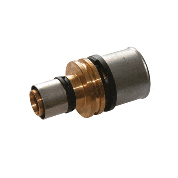 MANCHON INEGAL A SERTIR 75-50 - LAITON POUR SYSTEME MULTICOUCHES  *867.75.190*