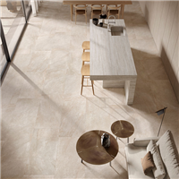 Carrelage sol intérieur antidérapant effet pierre en grès cérame rectifié - Geostone GRIP - 30,0 CM x 60,0 CM - ép. 9,00 MM - Perla