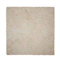 Carrelage extérieur en grès cérame effet pierre - Pietra Di Lecce version Grip - 80,5 cm x 80,5 cm - ép.9,00 mm