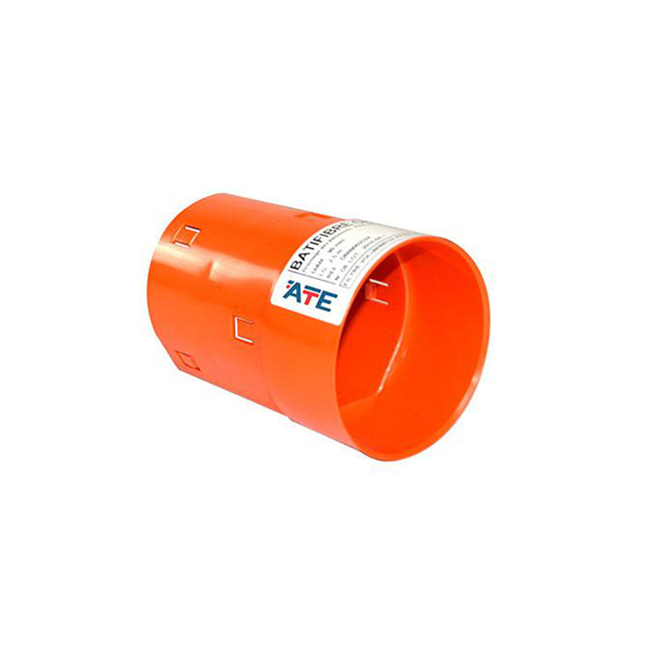 Manchon adaptateur pour drain de fondation Batidrain ou Batifibre -  PVC - diamètres 90 / 100 mm
