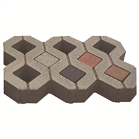 DALLE GAZON 60X40X8 GRIS /      M2