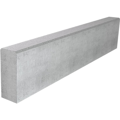 BORDURE CR1 8X20 CE 6.0 - BETON GRIS