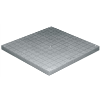 COUVERCLE POLYPROPYLENE 400X400 GRIS