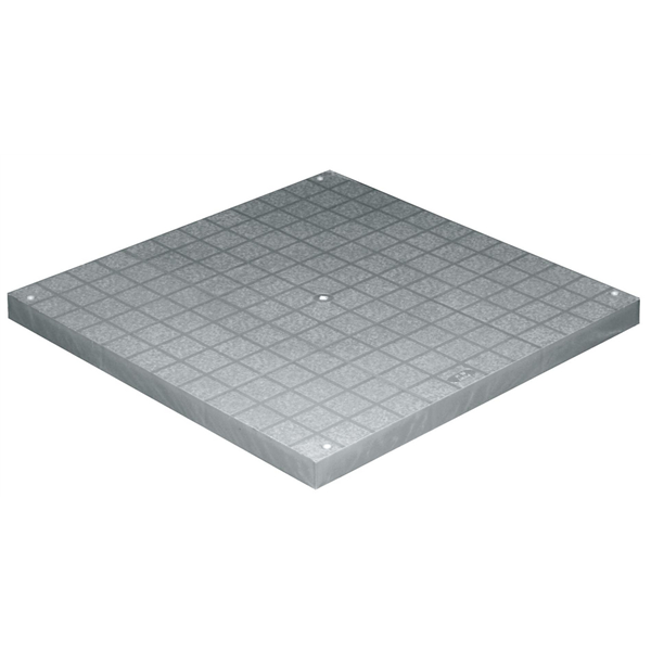 COUVERCLE POLYPROPYLENE 400X400 GRIS