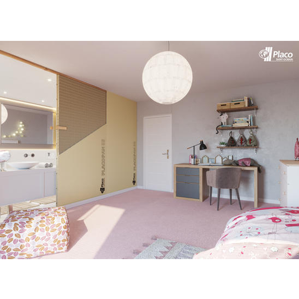 Panneau alvéolaire cartonné thermo-acoustique - Placopan BA50 - 2,50 M x 1,20 M - ép. 50,0 MM