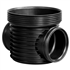 BOITE D'INSPECTION ASSAINISSEMENT AXEDO PP dn600 ENTREE SORTIE DN 400 180 DEGRES