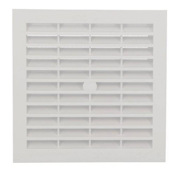 GRILLE MEN.REGLEM.CARREE 100 AVEC MOUSTIQUAIR