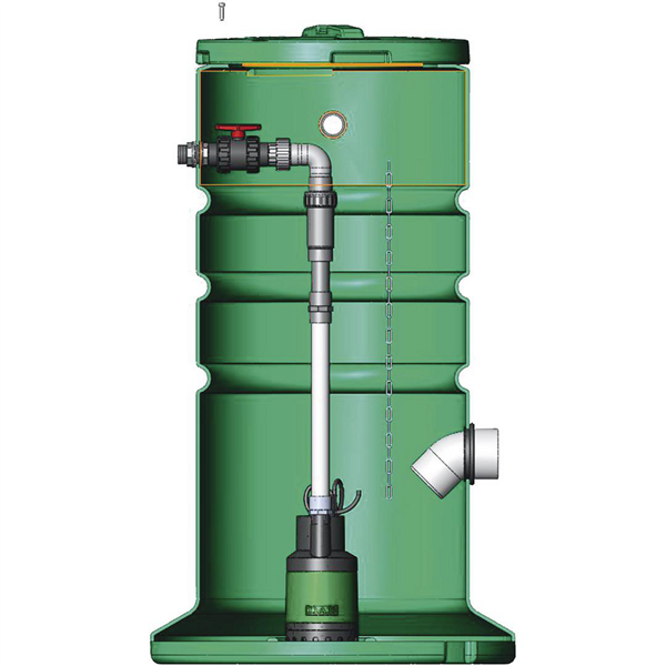 POSTE DE RELEVAGE EAUX USEES ALTIBOX (V5) 1400/NOVA-UP 601