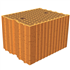 Brique Monomur rectifiée isolante Porotherm R30 - RC 70 - R = 2,54 m².K/W - 373,0 MM x 300 MM x 249,0 MM