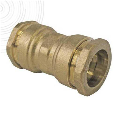 Raccord laiton manchon égal SUMO pour tube PE Ø50 mm