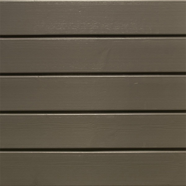 Bardage bois peint en Sapin du Nord de classe 3.1 - Extra Silverwood - Profil Line - 20,00 mm x 125,00 mm - Long. 4,15 m - Coloris Gris souris