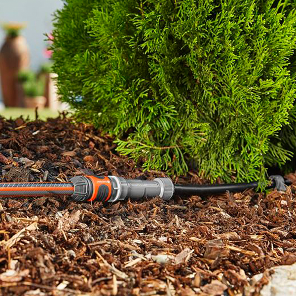 Ensemble complet arrosage goutte à goutte pour rangées de plantes Gardena - Longueur 15 m