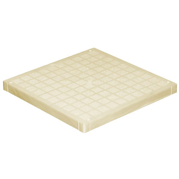 COUVERCLE POLYPROPYLENE 400X400 SABLE