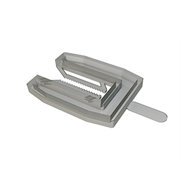 Cale fourchette Systemcal Solo couleur grise épaisseur 4 mm paquet de 1000 pièces