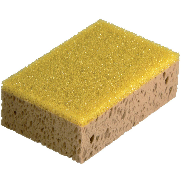 Éponge hydrograttante pour gratter et lisser les surfaces - Taliaplast - 180 x 120 x 50 + 10 mm