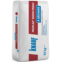 Enduit à séchage Knauf Proplak Snow Finish pour jontoiement, finition et ratissage de plaque de plâtre - 25,0 KG