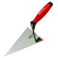 Truelle Inox avec bout pointu - manche bi-matière - longueur 16 cm