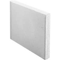 Béton cellulaire lisse Siporex 5 - carreau de 625,0 MM x 500,00 MM - ép. 50,00 MM
