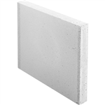 Béton cellulaire lisse Siporex 5 - carreau de 625,0 MM x 500,00 MM - ép. 50,00 MM