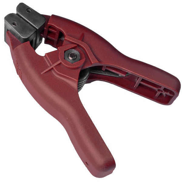 Pince à ressort réglable par vis Piher serrage jusqu'à 3 cm force 18 kg