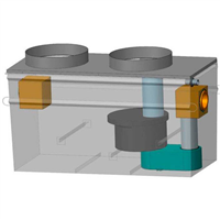 SEPARATEUR HYDROCARBURES AVEC DEBOURBEUR TN3 CLASSE 1