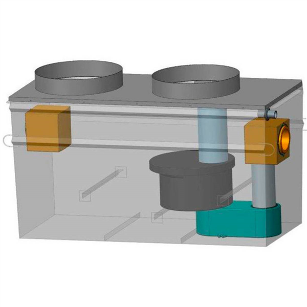 SEPARATEUR HYDROCARBURES AVEC DEBOURBEUR TN3 CLASSE 1