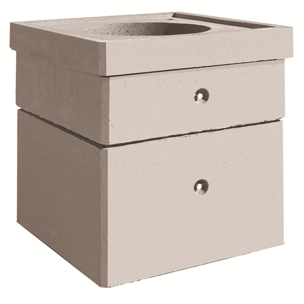 Dalle réductrice carrée 800x800 HU=17 ronde