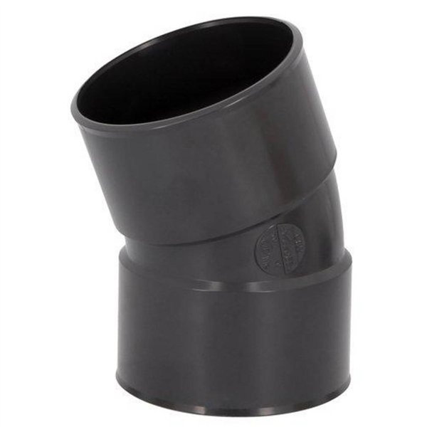 Coude HOMETECH®, Ø 40 mm, femelle-femelle à 45°, à coller