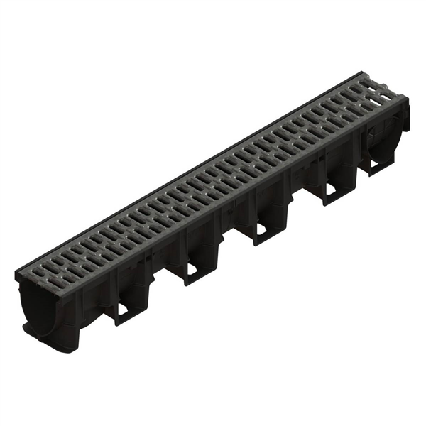 ACO DRAIN X100C 0.0 G.PASS GALVA A15 100CM