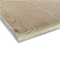 Panneau bois massif 3 plis en Épicéa B/C+ - 5000 x 2050 mm - ép. 19,00 MM