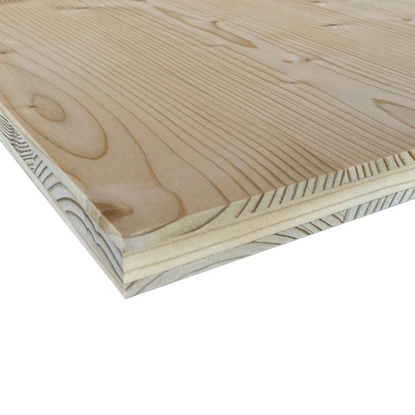 Panneau bois massif 3 plis en Épicéa B/C+ - 5000 x 2050 mm - ép. 19,00 MM