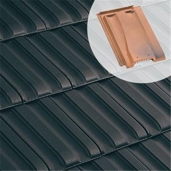 Tuile chatière en terre cuite - PV10 Huguenot - section de ventilation 50 cm² - Ardoise