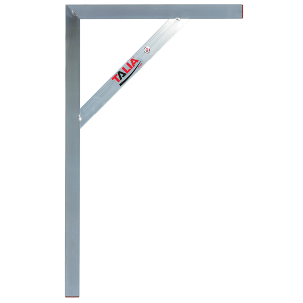 Équerre de maçon en aluminium entièrement soudé Taliaplast - longueur 100,0 CM - largeur 60,0 CM