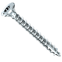 Vis bois Rocket tête fraisée Torx acier zingué filetage total ⌀ 4,0 mm x 45,0 mm - Boîte de 500