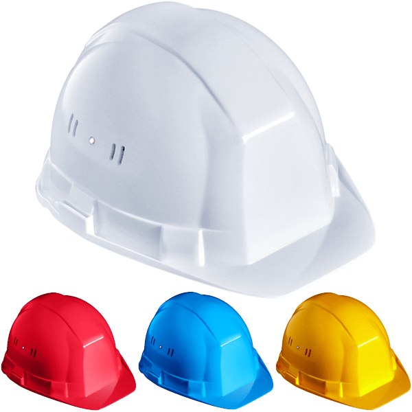Casque de chantier Oceanic II Taliaplast coiffe PE à réglage standard Blanc