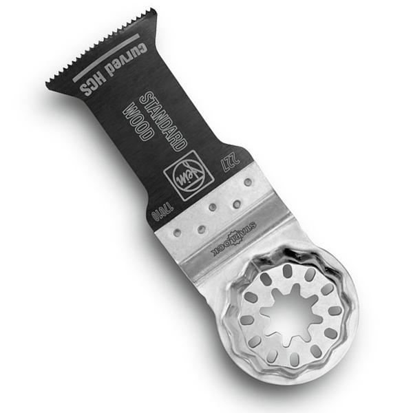 Lame de scie standard E-Cut curved Fein largeur 35 mm longueur 55 mm Starlock