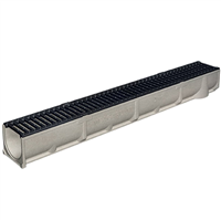 Caniveau MEAGARD 200 avec grille passerelle en fonte B125 1M