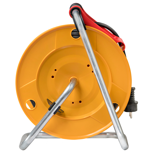 Enrouleur électrique Brennenstuhl Standard Pro - câble de 25,0 M H07RN-F 3G2,5 avec 4 prises IP44