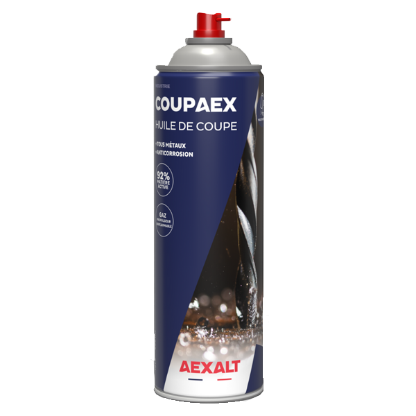 Huile de coupe anticorrosion et tous métaux - Coupaex Aexalt - 650 ml