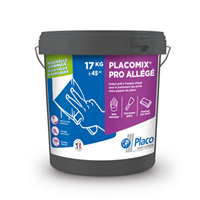 Enduit à joint prêt à l'emploi - Placomix Pro Allégé - seau de 17 KG