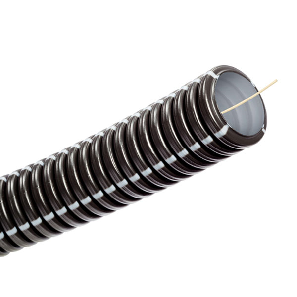 Gaine électrique ICTA IK10 3522 annelée et ignifugée - diamètre 90,0 mm - couronne 50,00 m