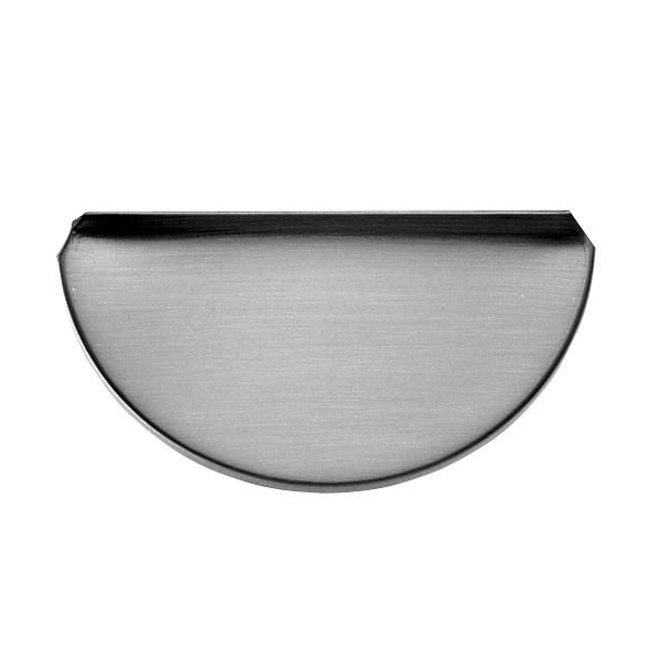 Talon symétrique à souder en zinc naturel Rheinzink pour gouttière demi-ronde de développé 333 MM