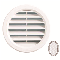 GRILLE RONDE A ENCAST+MOUST 120 MM